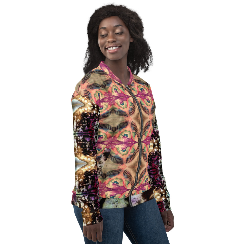 Bomber-jacket-to Face a Cell Unisex - Image 3
