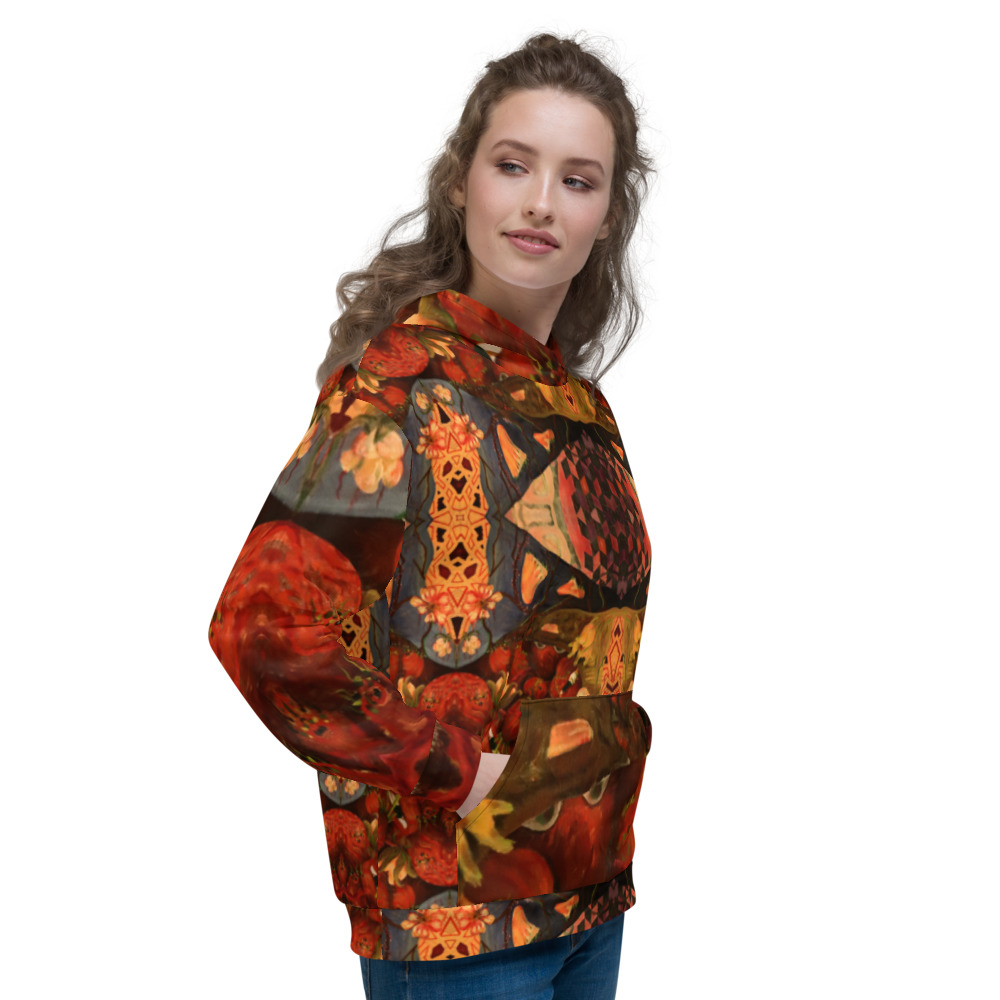 hoodie-Strawberry Eye Unisex - Image 3